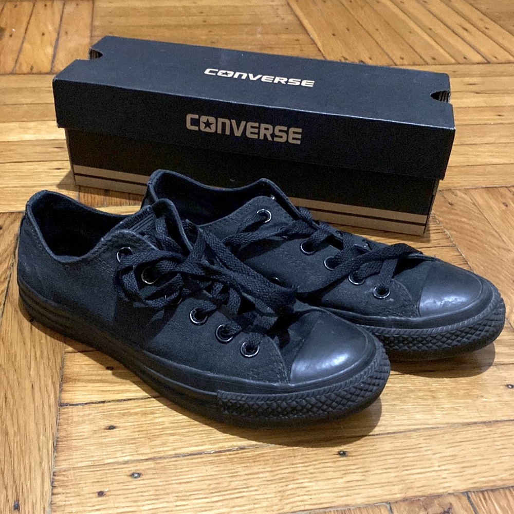 Converse All Stars ⭐️ Black ⭐️ Size 7